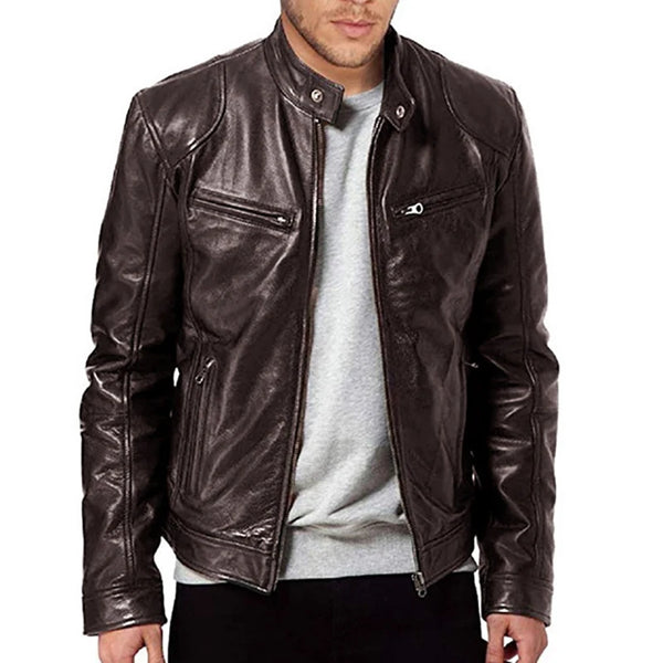 RoadReady Slim Leather Jacket