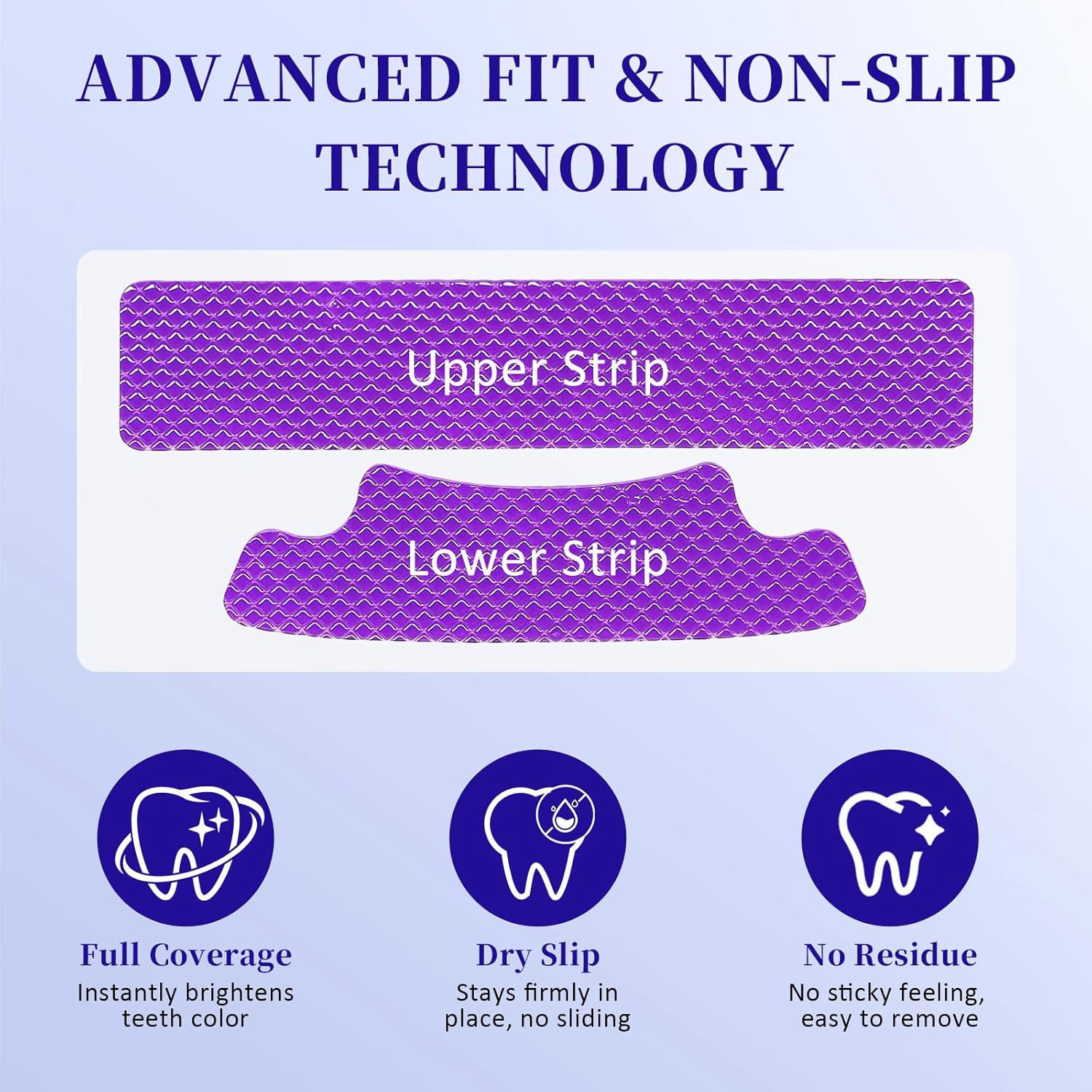 Purple Teeth Whitening Strips