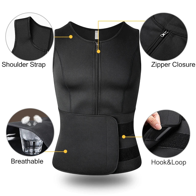 CoreFit Thermal Slimming Vest Trainer