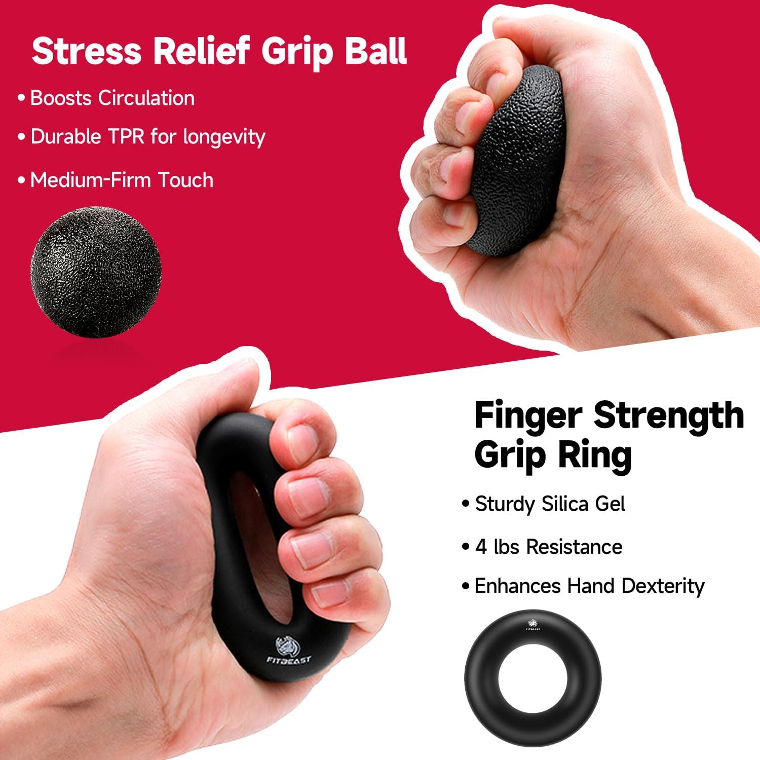 PowerGrip Adjustable Hand Strengthener Kit