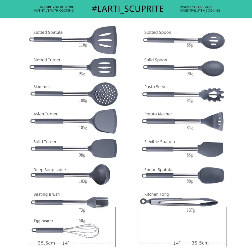 Everyday Silicone Cook Set