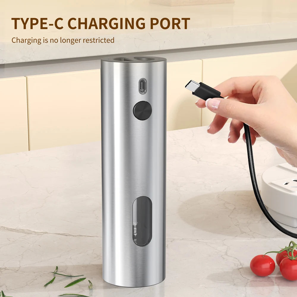 QuickGrind Electric Salt Pepper Set