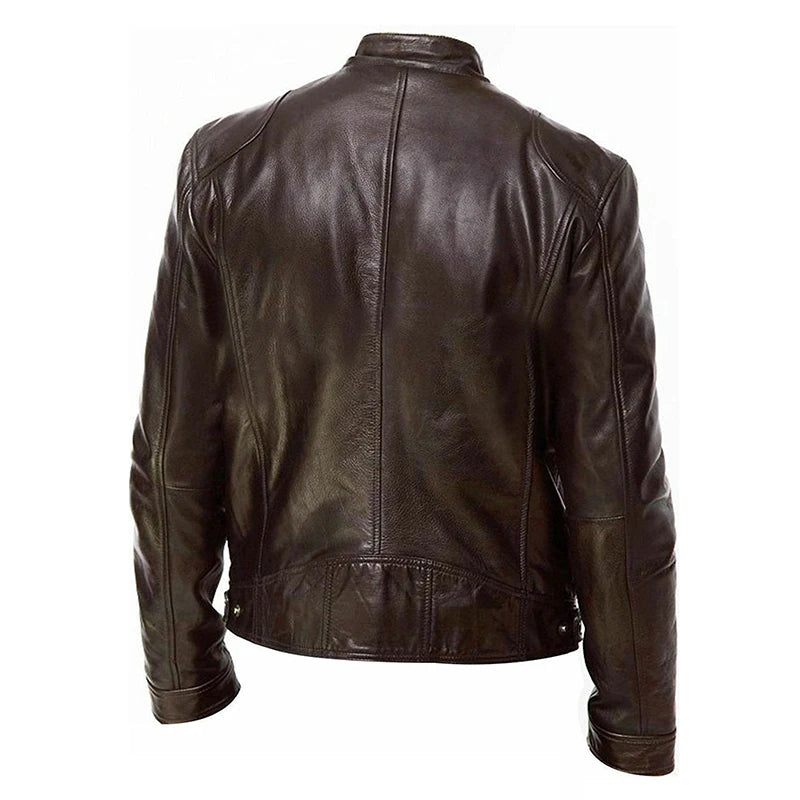 RoadReady Slim Leather Jacket