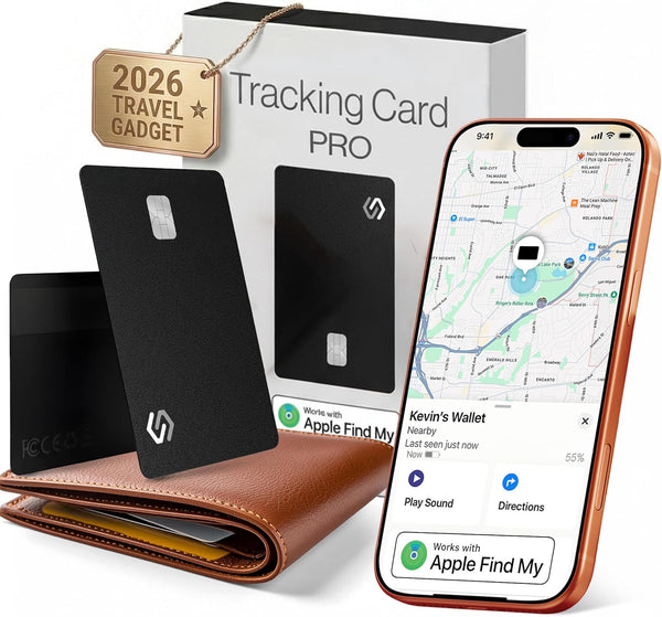 Slim Wallet Tracker Card