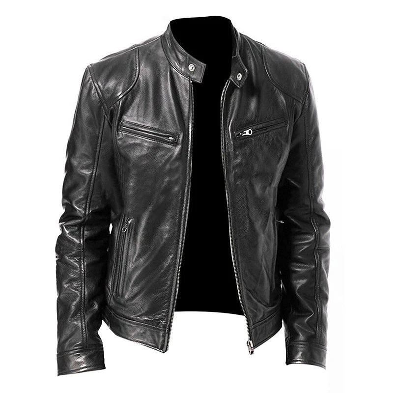 RoadReady Slim Leather Jacket