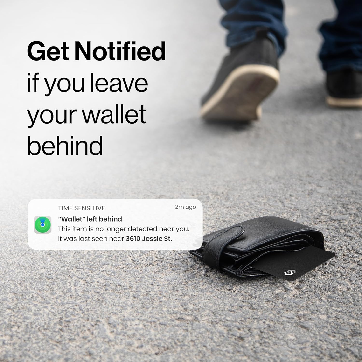 Slim Wallet Tracker Card