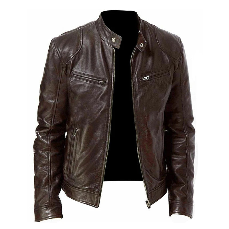 RoadReady Slim Leather Jacket