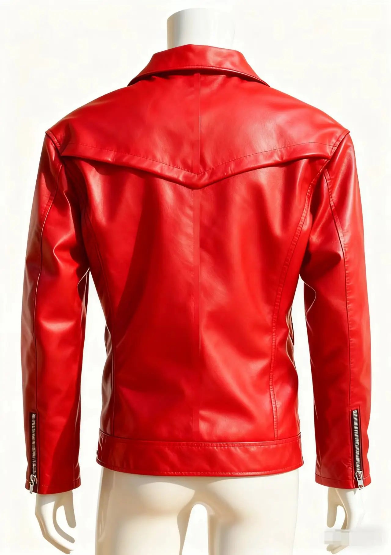 Urban Zip Oversized Leather Coat