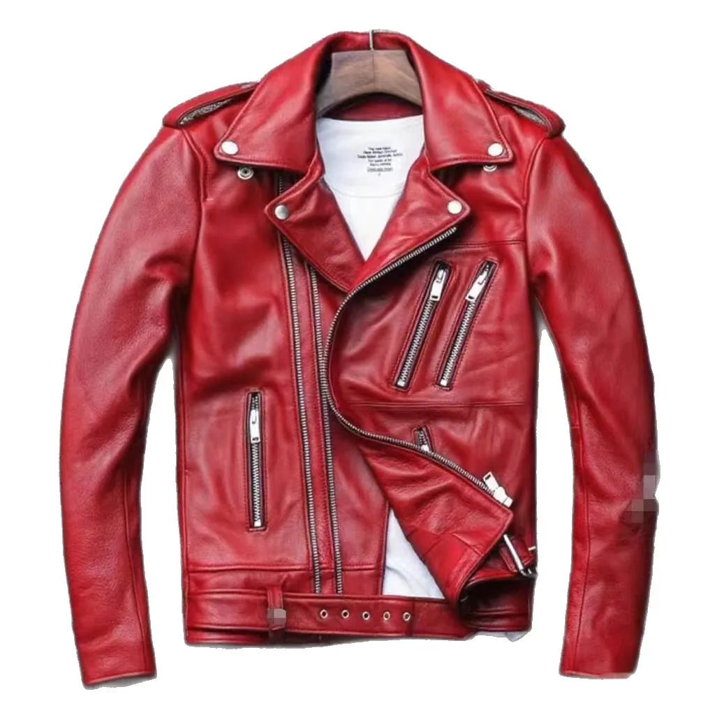 Urban Zip Oversized Leather Coat