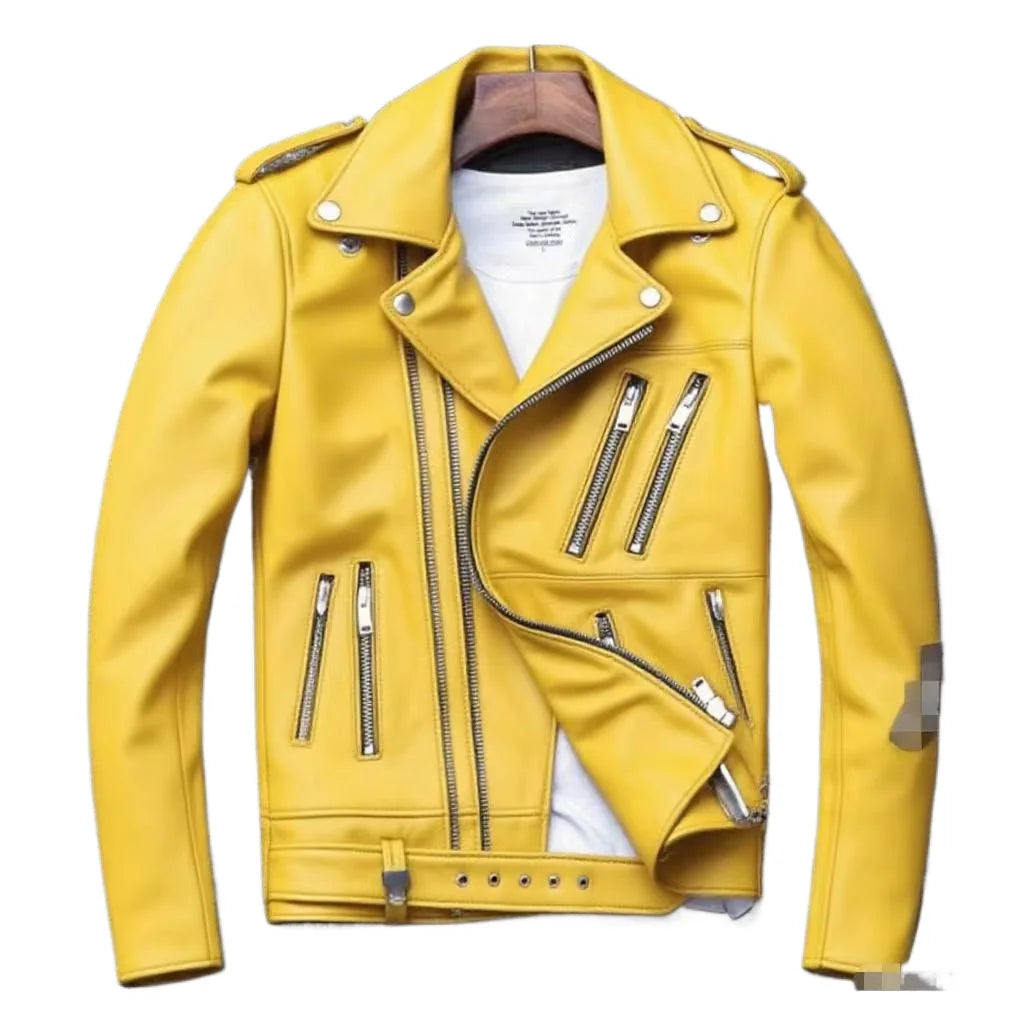 Urban Zip Oversized Leather Coat