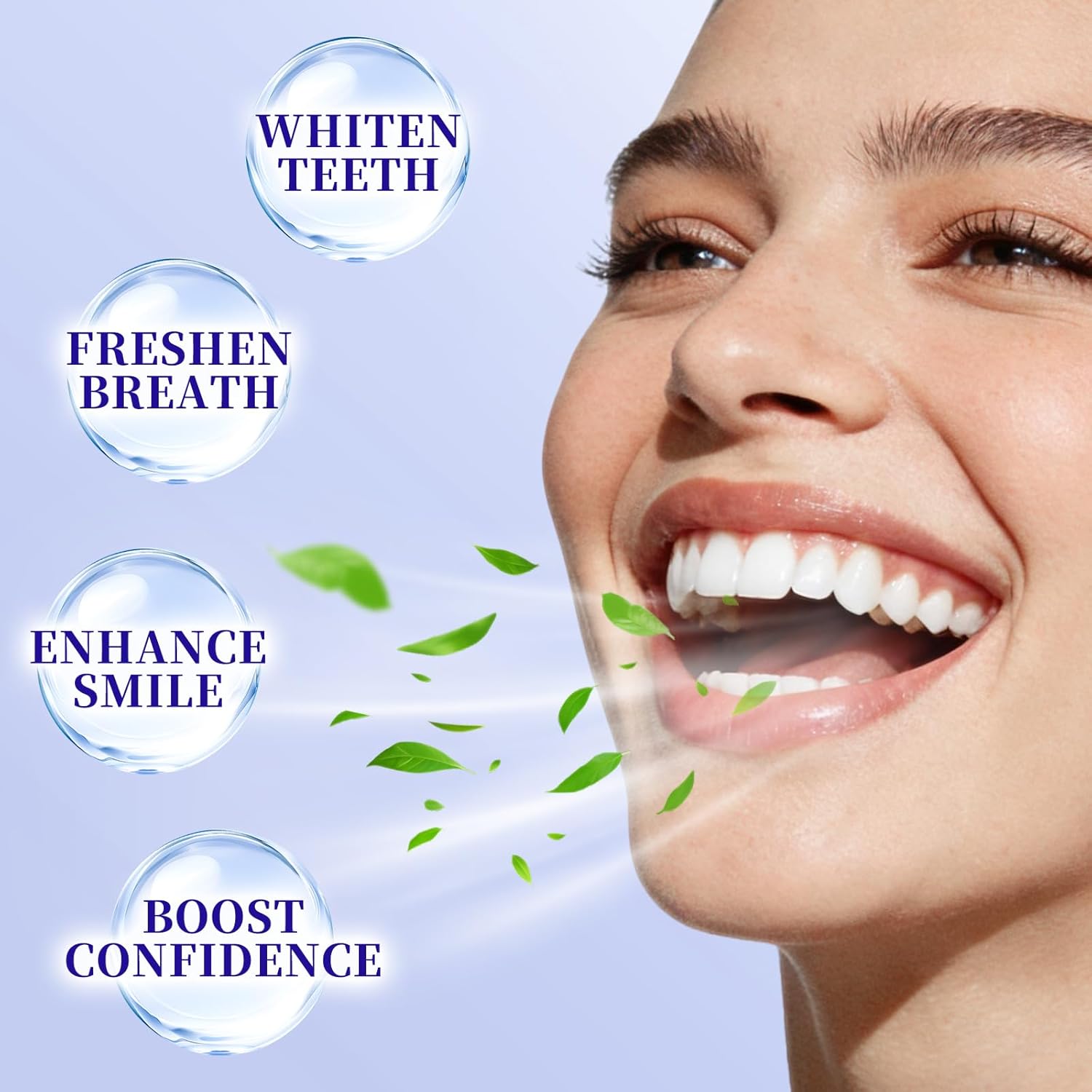 Purple Teeth Whitening Strips