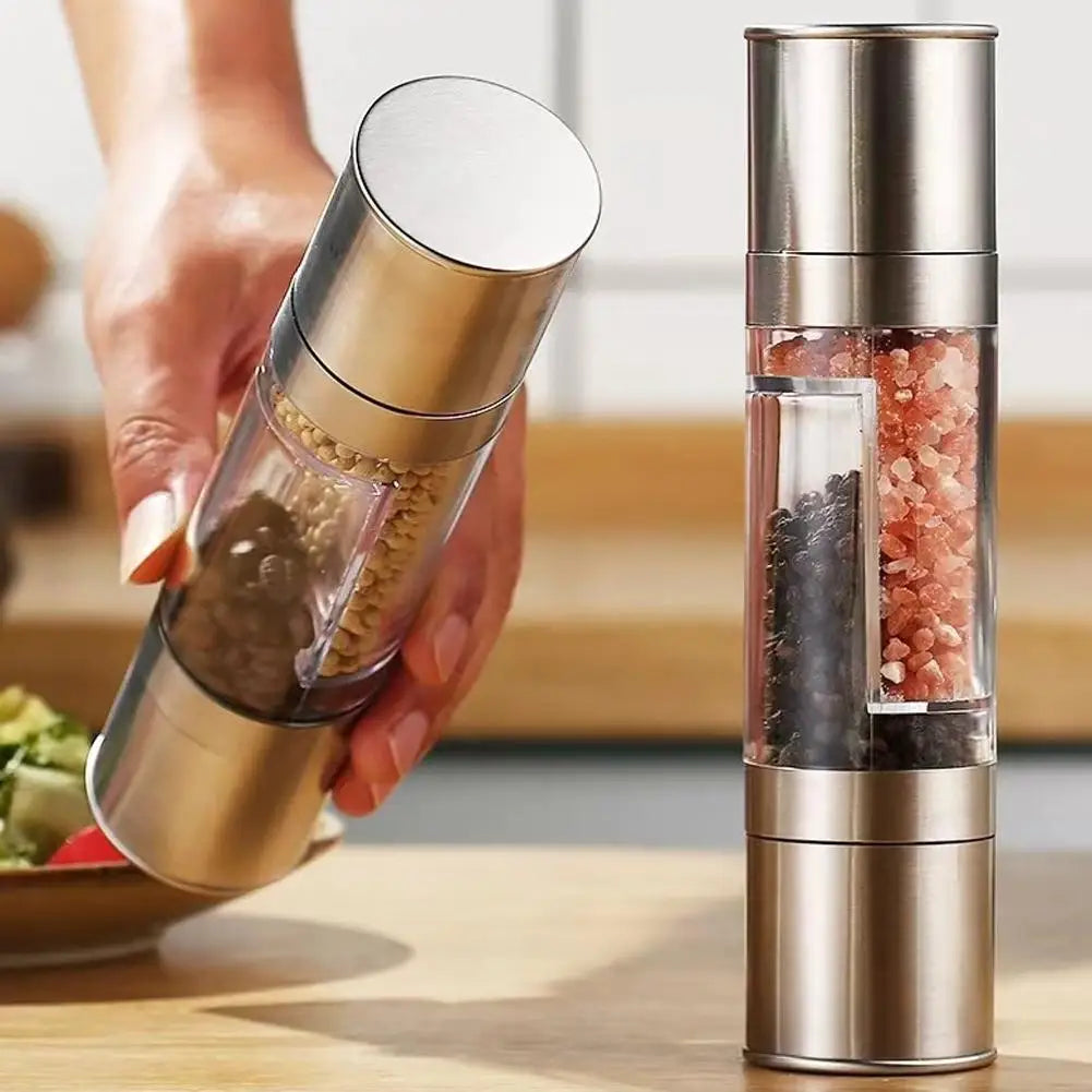 Steel Twist Spice Grinder Set
