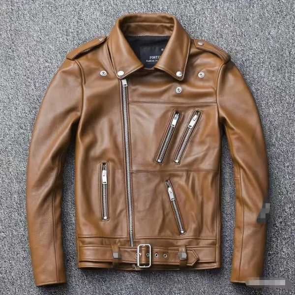 Urban Zip Oversized Leather Coat