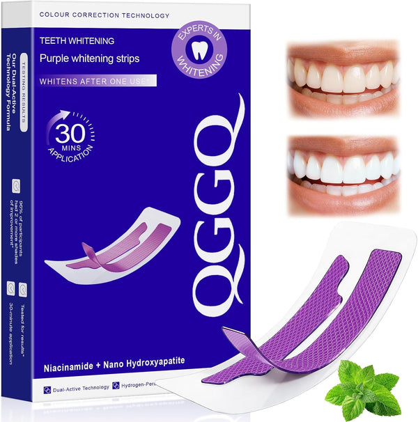 Purple Teeth Whitening Strips